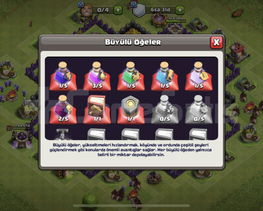 clash of clans bb 8 4 inşaatcı var