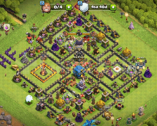95 SEVİYE Clash of Clans Hesap