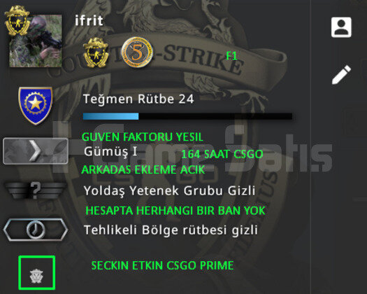 2 MADALYA | FULL PRIME CSGO | GUVEN FAKTORU YESIL