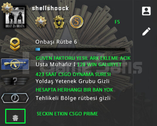 3 MADALYA | FULL PRIME CSGO | GUVEN FAKTORU YESIL