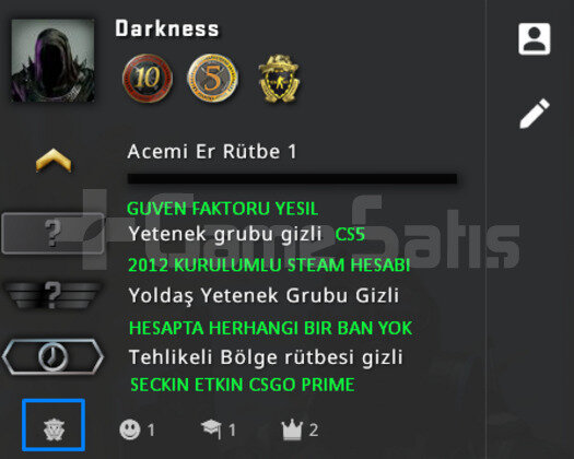 3 MADALYA | FULL PRIME CSGO | GUVEN FAKTORU YESIL