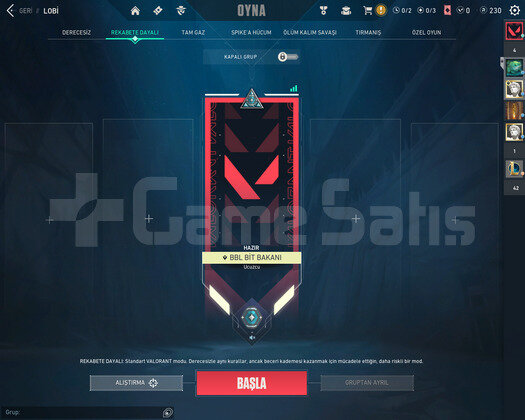 PLAT 3 HESAP YUKSEK MMR
