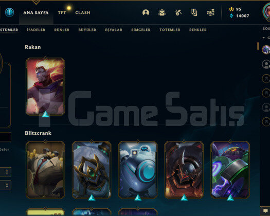 243 KOSTÜMLÜ 91 LEVEL EFSANE TR HESAP