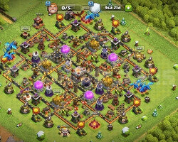 COC DUVAR HARİC MAX DAHA USTA LİGİNE ÇIKMAMIŞ TH11