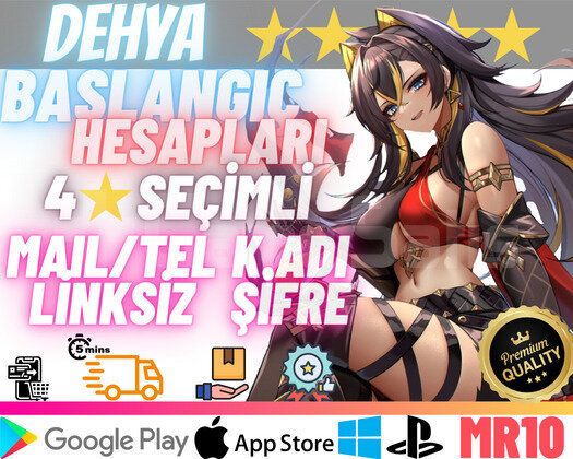 EU | MR10 Dehya - Temiz Başlangıç Hesapları