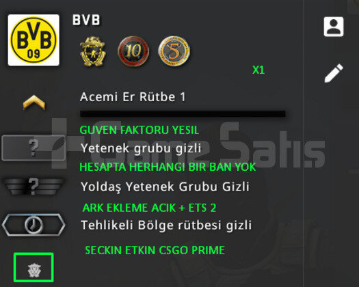 3 MADALYA | FULL PRIME CSGO | GUVEN FAKTORU YESIL