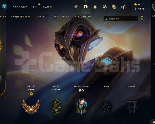 TR 75 WR Gold 1 | 3 Kostüm - 23 Hero| LoL Hesap