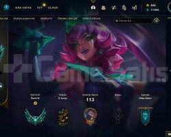 TR 64 WR Plat 3 | 14 Kostüm 35 Hero | LoL Hesap