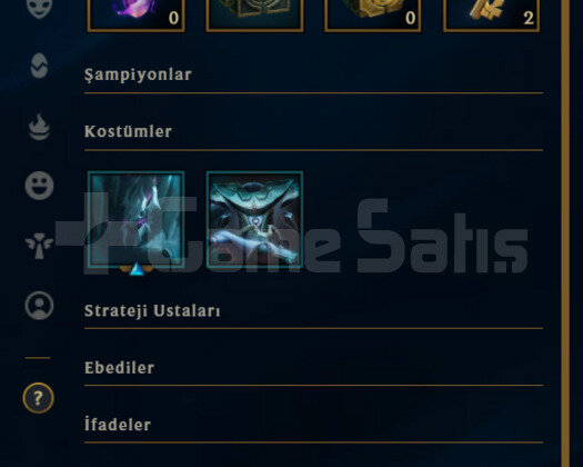 TR 62 WR Elmas 4 | 2 Kostüm - 24K Mavi Öz | LoL