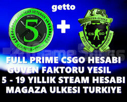 2 MADALYA | PRIME CSGO | MAGAZA TR YESIL FAKTOR