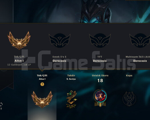 TR 12 GALİBİYET GOLD 1 FRESH HESAP