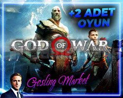 GOD OF WAR + 2 OYUN + GARANTİ