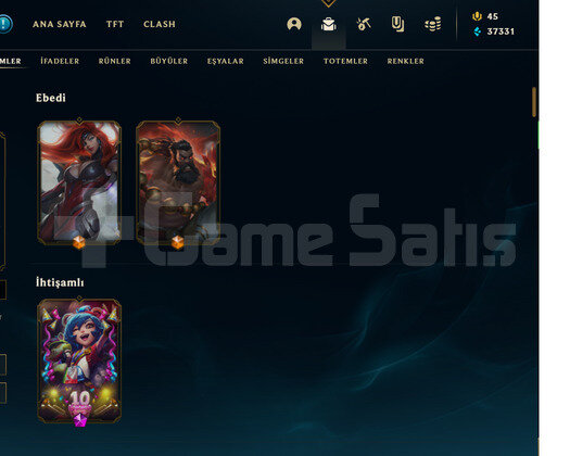 VALORANT VE LOL  HESABI 2 SİDE DOLU VE YÜKSEK LİG
