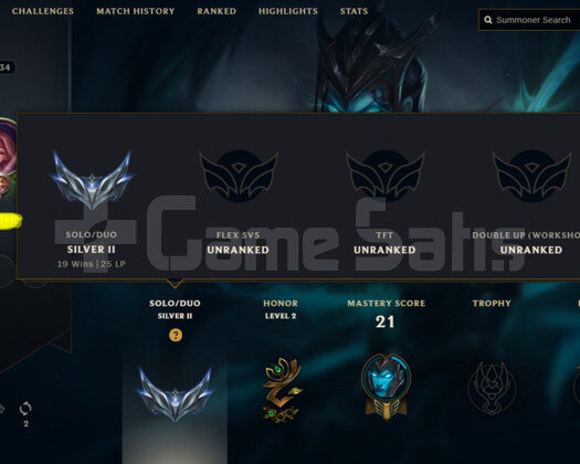 EUW SİLVER 2 FRESH HESAP