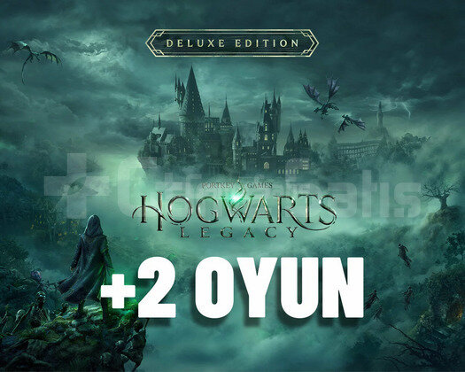 HATASIZ Hogwarts Legacy Deluxe Edition & + 2 Oyun