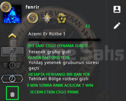 CSGO PRIME | 3 MADALYALI | GUVEN FAKTORU YESIL