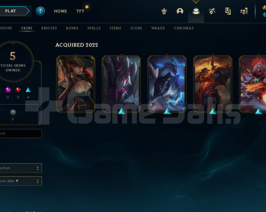 UNRANKED GÜZEL SKİNLİ EUW HESAP