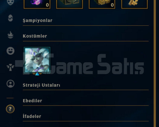 TR Gold 3 | 10 Kostüm - 33 Hero | LoL Hesap