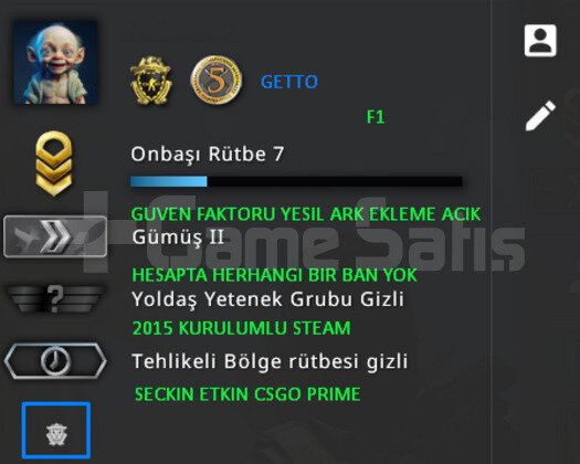 2 MADALYA | RANK ACIK | GUVEN FAKTORU YESIL