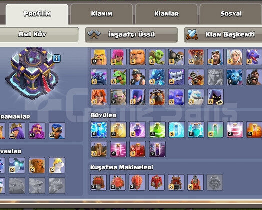 COC İDsiZ 4 KOSTÜMLÜ MAX TH15