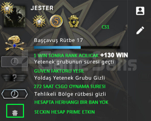 3 MADALYA | FULL PRIME CSGO | GUVEN FAKTORU YESIL