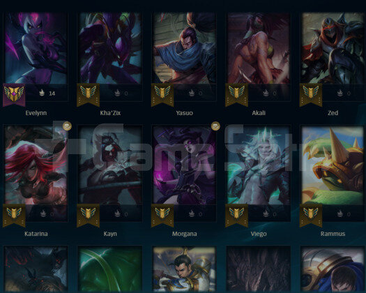 EUW 15WİN İLE P4 9.5K M.Ö!! MİD-JG ACC!!