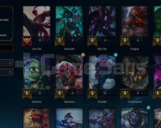EUW G3 LEE SİN SIRALAMA 11K M.Ö BOL KOSTÜMLÜ ACC!!