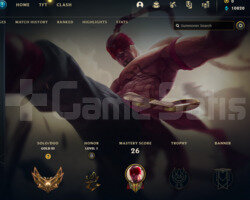 EUW G3 LEE SİN SIRALAMA 11K M.Ö BOL KOSTÜMLÜ ACC!!