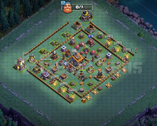 137 seviye Clash of Clans Hesap