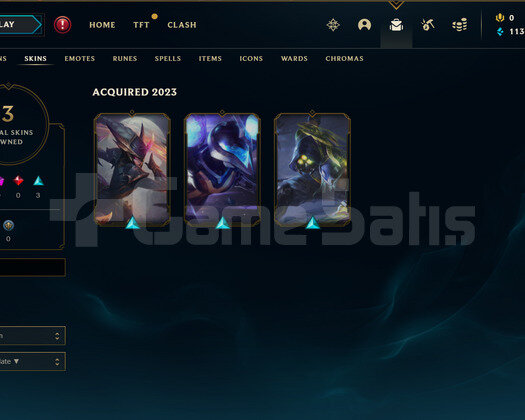 EUW Gold 2 | 3 Kostüm - 29 Hero | LoL Hesap