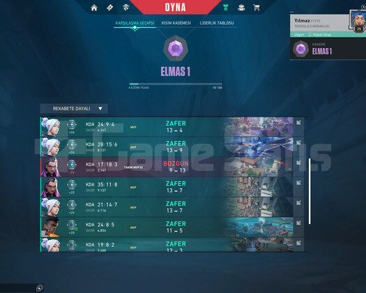 Elmas1 Yüksek Elo Fresh Acc