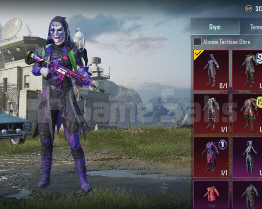 MASKARA M416 4 SEVİYE + FUL SET + TEK BAĞ
