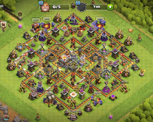 Clash of Clans Bb 11 Hesap