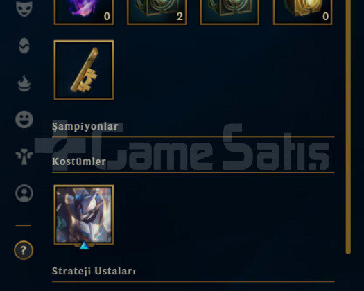 TR 62 WR Gold 2 | 10 Kostüm - 38 Hero|LoL Hesap