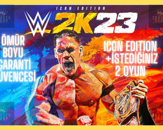 WWE 2K23 ICON Edition + İstediğiniz 2 Oyun