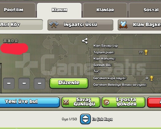 17 level çince klan