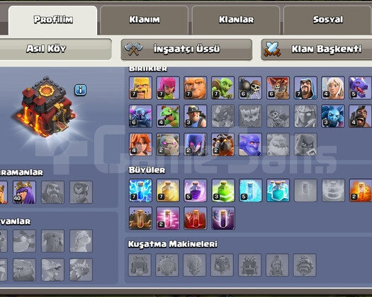 COC TH 10 MAX