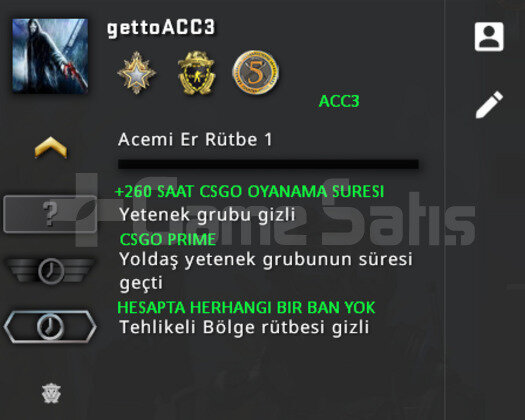 3 MADALYA | FULL PRIME CSGO | GUVEN FAKTORU YESIL