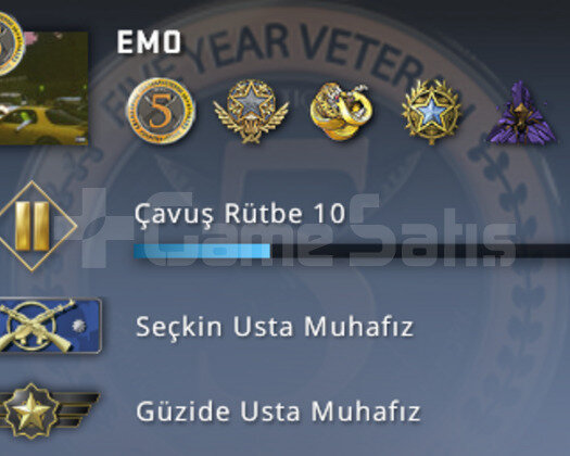 8 Madalya+MGE+Yeşil Faktör+TR Hesabı+Garanti