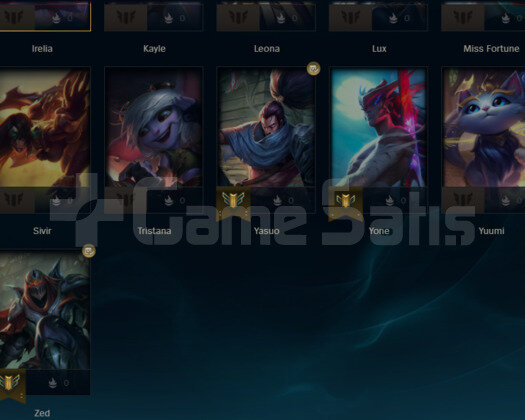 90 wr gold account