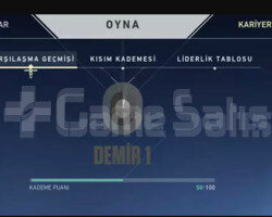 TR/Demir 1/Hızlı Teslimat/Mail/+300 Satış