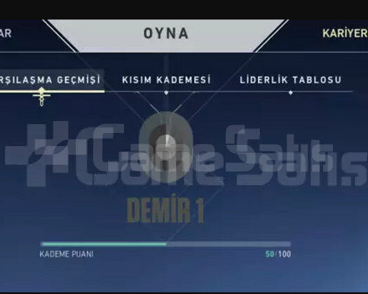 TR/Demir 1/Hızlı Teslimat/Mail/+Stok/+300 Satış