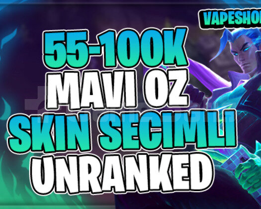 TR-EUW +55K MAVİ ÖZ 30 LEVEL UNRANKED HESAP
