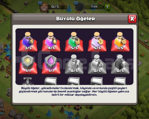 130 seviye CoC hesabı