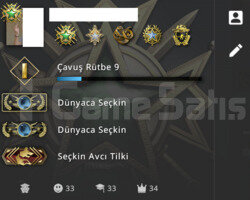 ÇİFTE GLOBAL 6 MADALYALI CSGO HESABI +FACEİT
