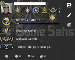 9 MADALYALI 1200 WİNLİ CSGO HESABI +FACEİT KAYIT