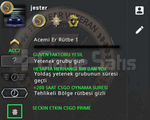 3 MADALYA | FULL PRIME CSGO | GUVEN FAKTORU YESIL