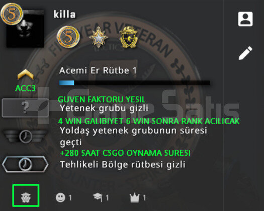 3 MADALYA | FULL PRIME CSGO | GUVEN FAKTORU YESIL