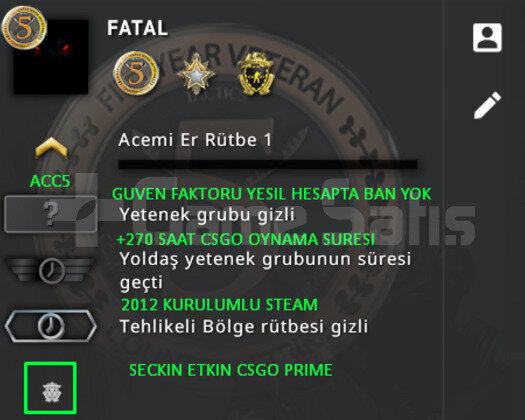 3 MADALYA | FULL PRIME CSGO | GUVEN FAKTORU YESIL