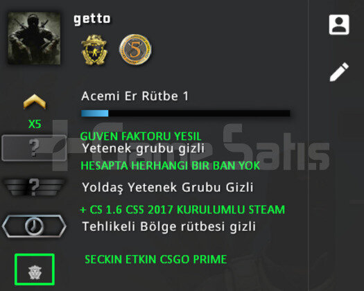 2 MADALYA | FULL PRIME CSGO | GUVEN FAKTORU YESIL